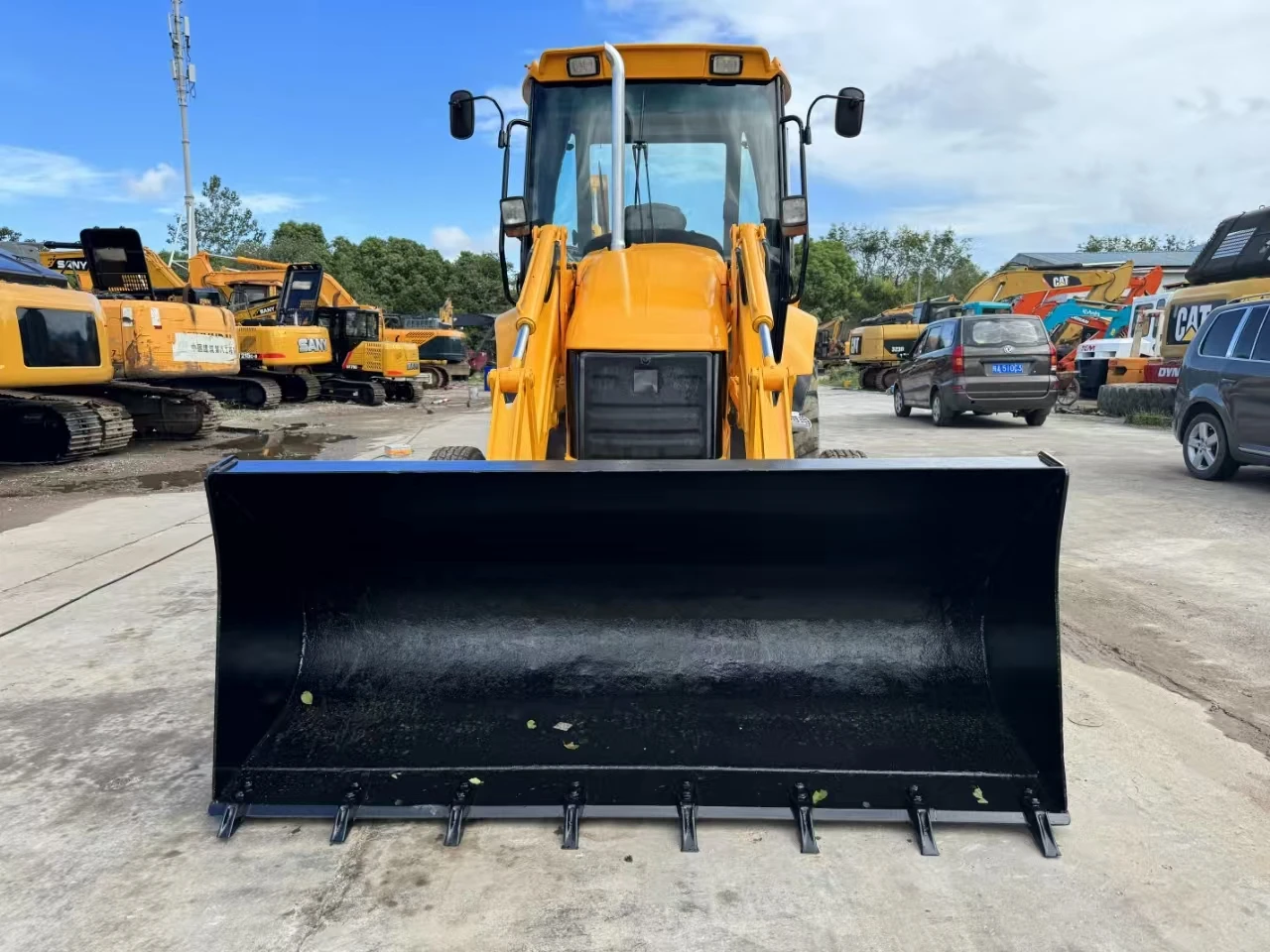 Высокое качество б/у JCB 3CX дизельный двигатель Землеройная техника гидравлический экскаватор низкая цена в хорошем состоянии 2021