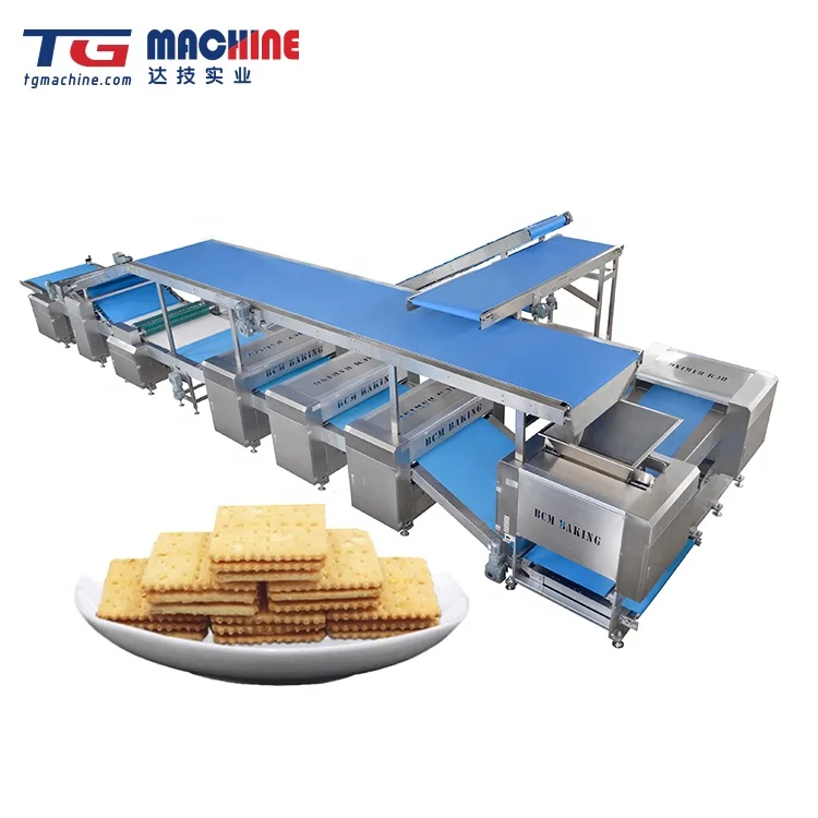 The Production Line Making Machine Of Biscuit