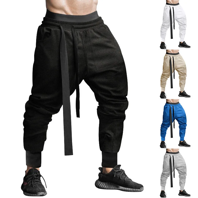 PASUXI Custom Logo Private Label Slim Fit Workout Activewear Pants Fitness Men Sweatpants Gym Mens Jogger