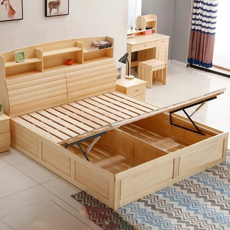 Pneumatic storage furniture accessories lifting storage bed hardware gas lift mechanism bed frame