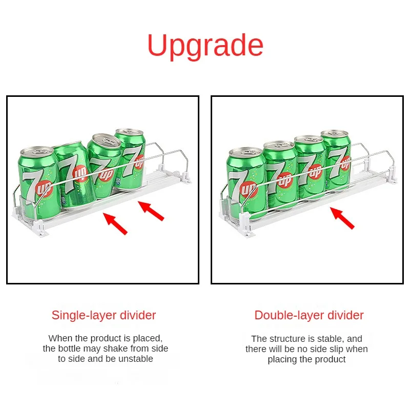 Universal Pusher Glide Display Bottle Beverage Drink Bottle Shelf Pusher System