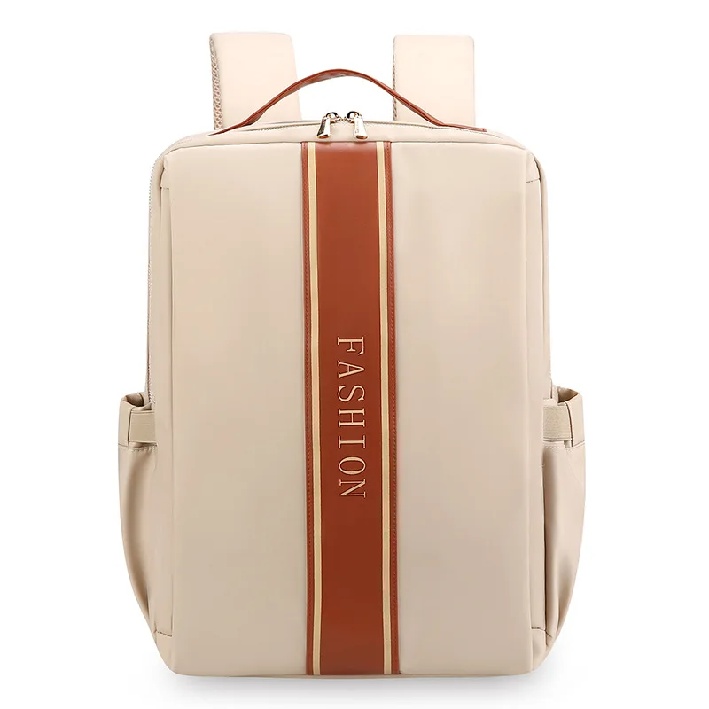 2024 Stylish Nylon Khaki Laptop Case & MacBook Covers Durable Oxford Leather PC Bags for Macbook Air Tablet Computer Inch Size