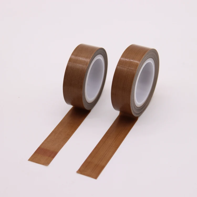Easy to Clean Heat Resistance Fabric Tape Fireproof fiberglass ptfe tape pehd with Silicone Adhesive
