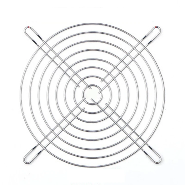 Устойчивый к коррозии Круглый Вентилятор металлический сетчатый вентилятор аксессуары 176 мм x пылезащитный