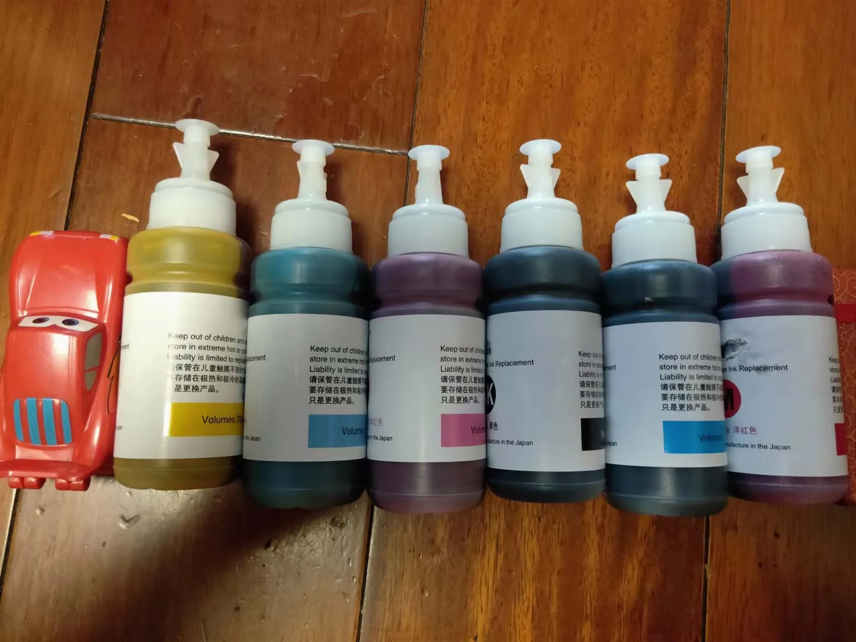 LONGYIE water based dye ink for photo printer D7001 D8001 ESPON D700 EPSON D800 FUJI DX100 FUJI DE100