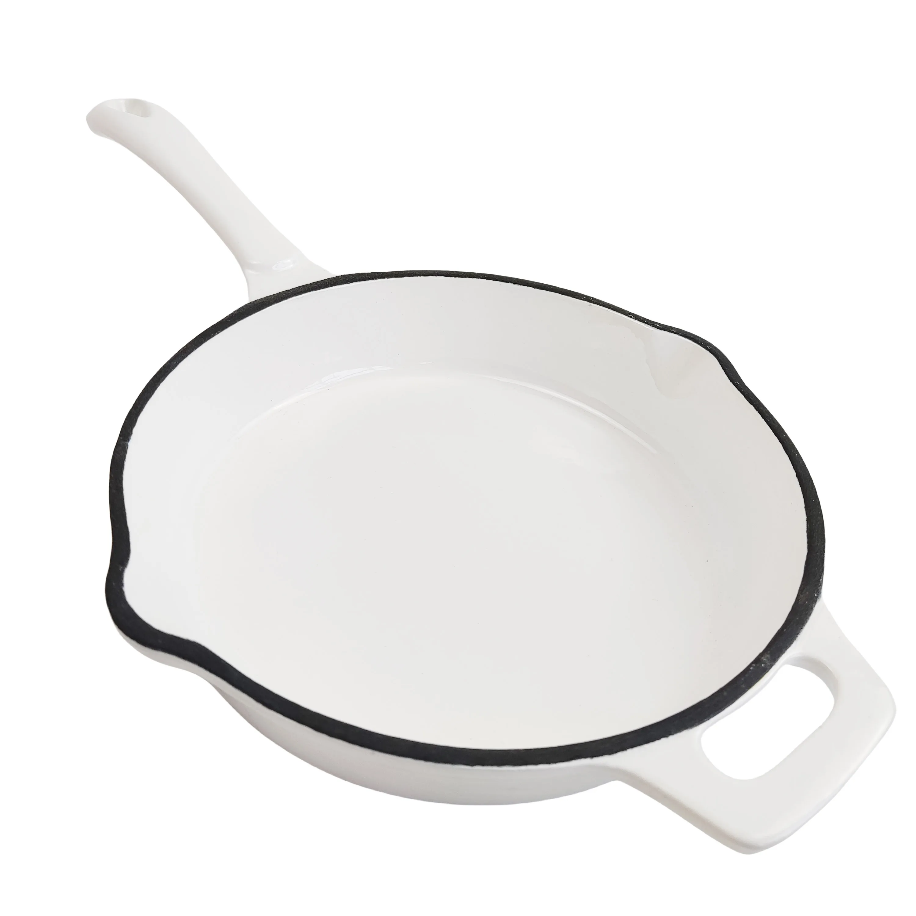 Hot Selling Enamel Frying Pan Pre-seasoned Enamel Steak Skillet Enamel Skillet Round Non Stick Frying Pan