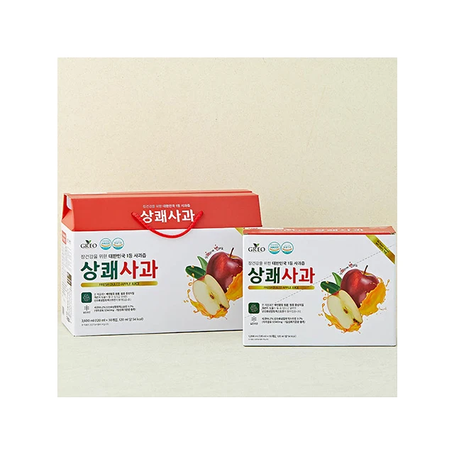 (SaeSsokNara)  Fresh Dulco Apple Juice Selling high quality Korean juice delicious nutritious apple drink KOTRA