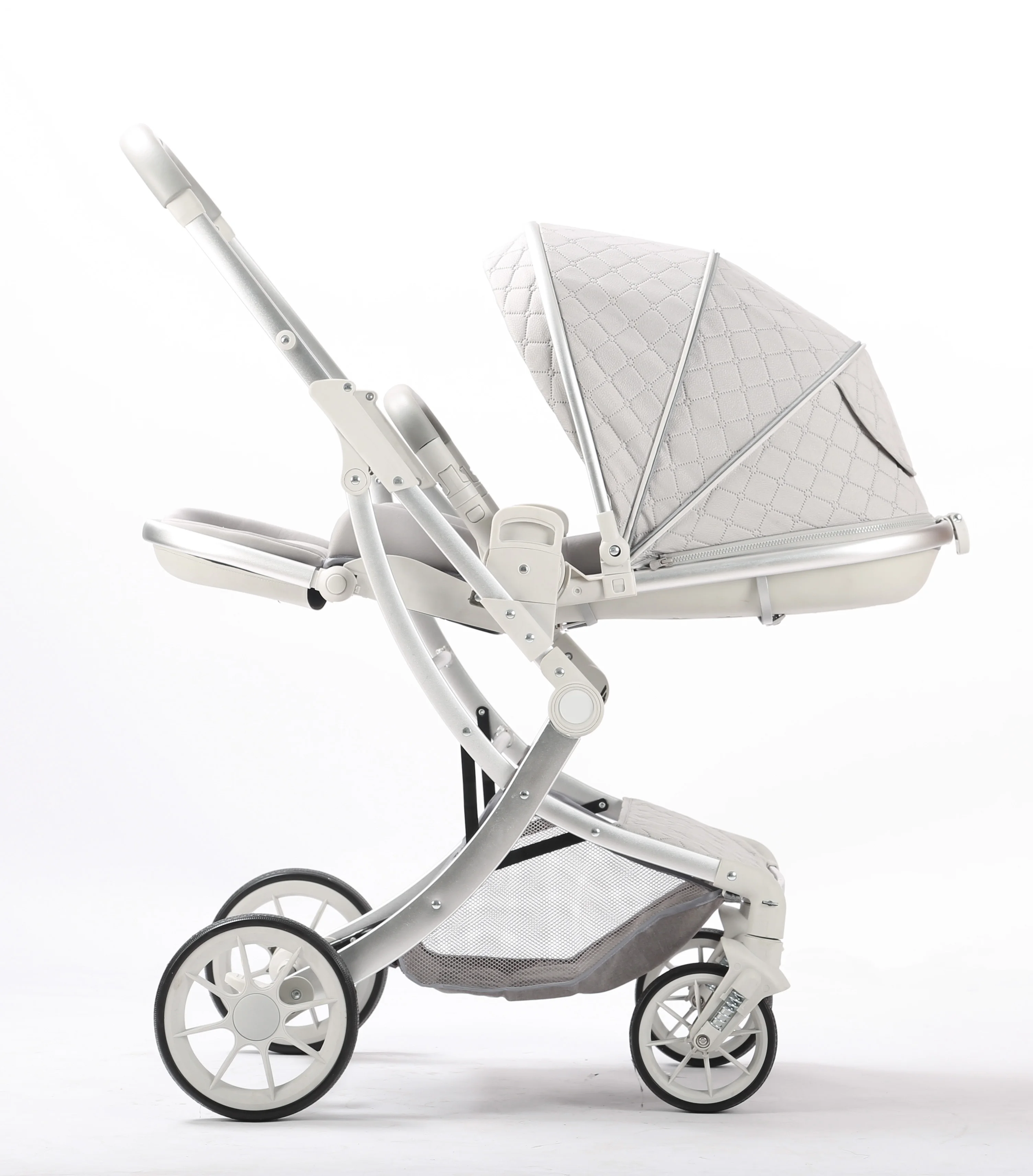 new whole sale OEM factory price baby kids babies half egg shape push chair fold able & lightweight pram black stroller 2024