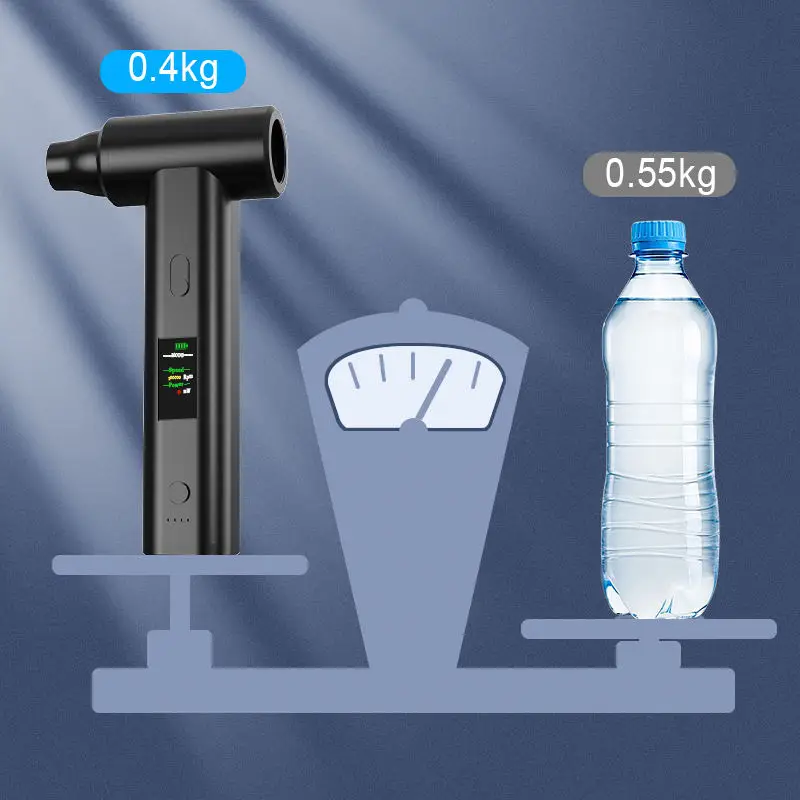 Multi-function 120000RPM Powerful Electric Air Duster Strong Dust Blower Mini Turbo Fan with Window Breaker