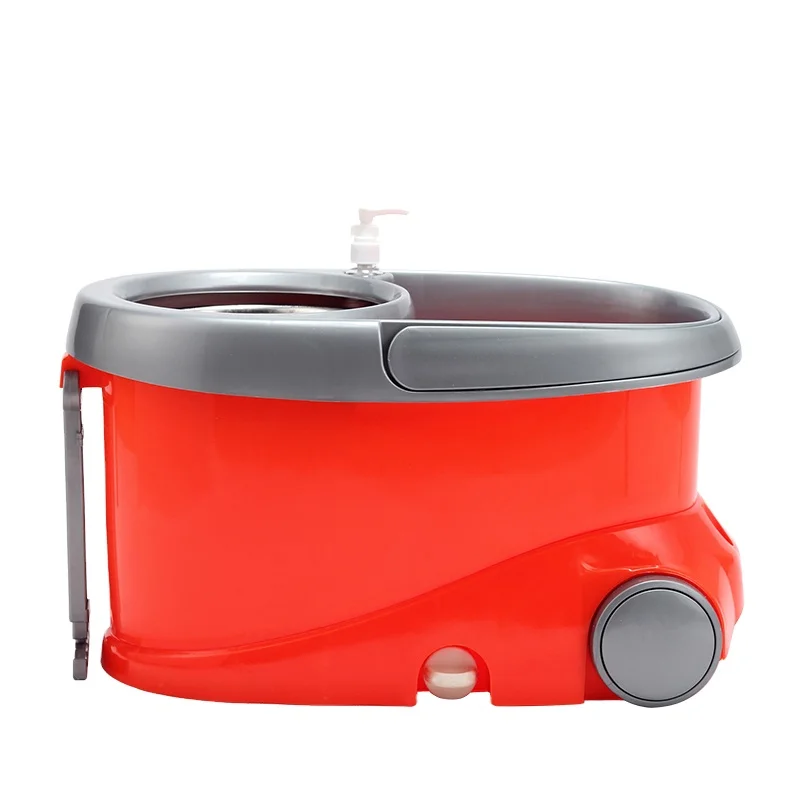 
Bekahos Household 360 Degree Walkable Style Spin Magic Mop Easy Clean Mop Bucket With Wheels 