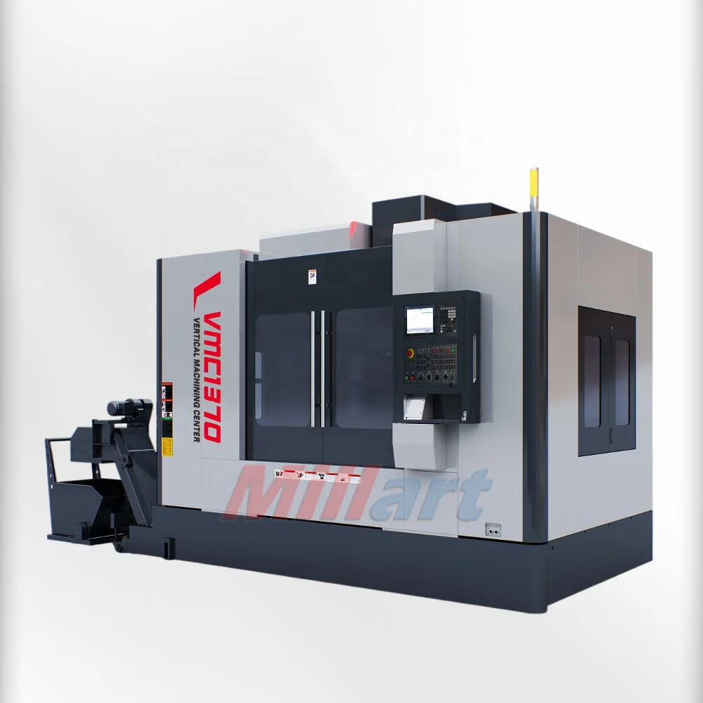 China Direct Supply Vertical Machining Center VMC1370 High Speed 3 axis 4axis 5axis CNC Vertical Milling Machine