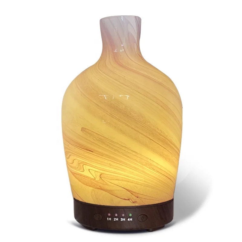 new product ideas 2022 technology plug in fragrance diffuser essential oil  3D glass diffuser magic diamond mist humidifiers