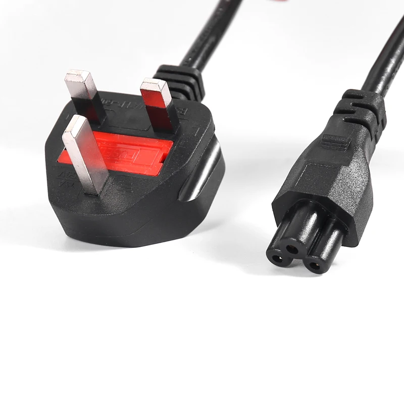  Кабель питания 3 pin зарядное устройство для ноутбука Шнур ноутбуков английская вилка с зубцами