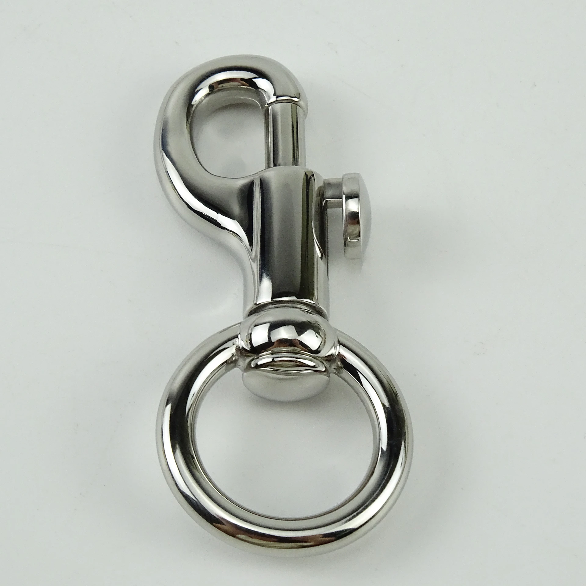 Stainless Steel Multiple Use Handbag Lanyard Dog Leash Metal Swivel Trigger Snap Hook