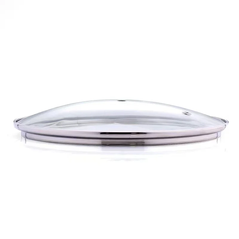 Junheng GLASS LID Cookware Set Frying Sauce Pan Pots Oval Glass Pot Lid Cover New Glass Lids