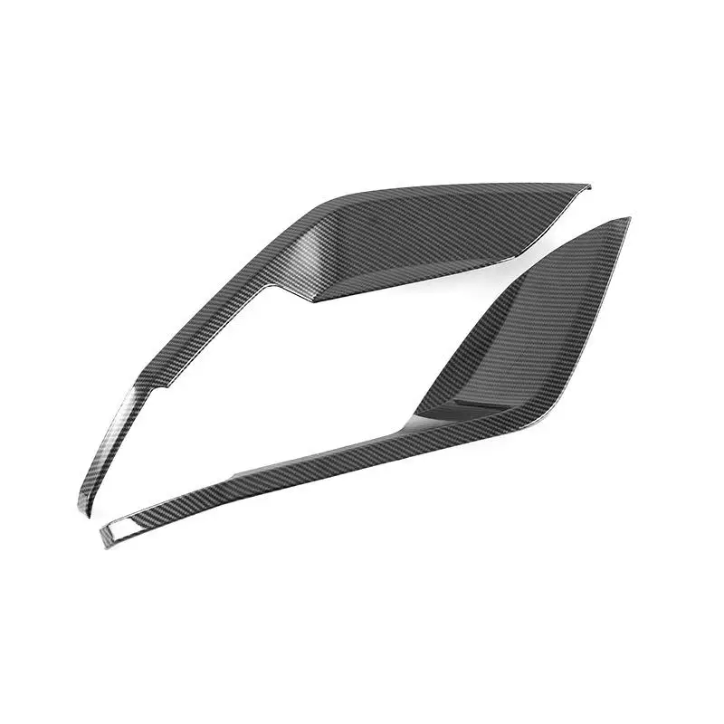 Hot Sale ABS Carbon Fiber Sheet Exterior Decoration Trim Kit Full Set For BYD Dolphin Front Fog Light Cover Rear Fog Light Cover