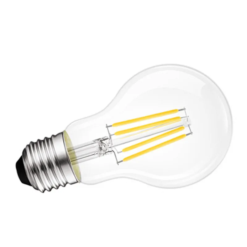 CX-Lighting декоративная светодиодная лампа накаливания A60 с прозрачным янтарным стеклом 6 Вт B22 E27 Светодиодная регулируемой