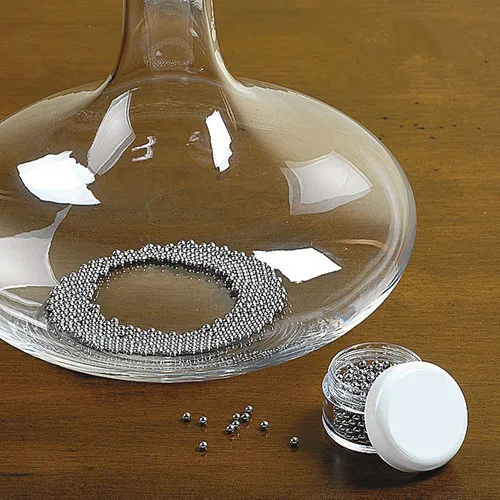 Solid Bearing Steel Balls SS 420 2mm stainless steel ball cleaning beads for bottle decanters