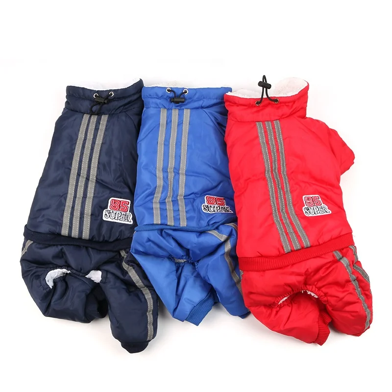 Новинка, Бархатный спортивный свитер для домашних животных с четырьмя ногами, дизайнерская повседневная одежда с отражающей полоской сзади для собак на открытом воздухе, оптовая продажа