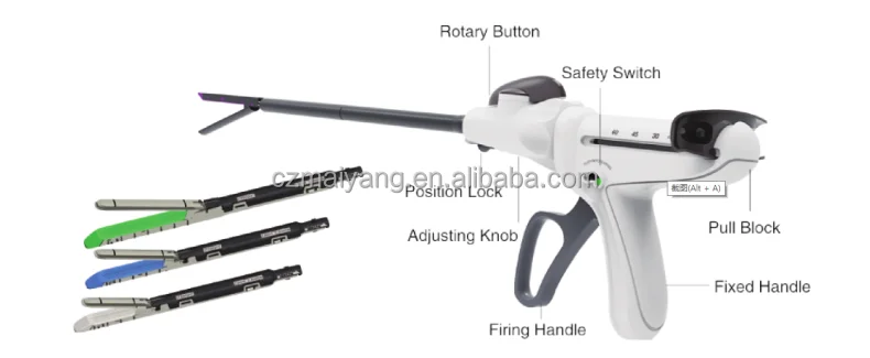 Hot Sale Guaranteed Quality endo surgical medical linear cutter stapler and reloads