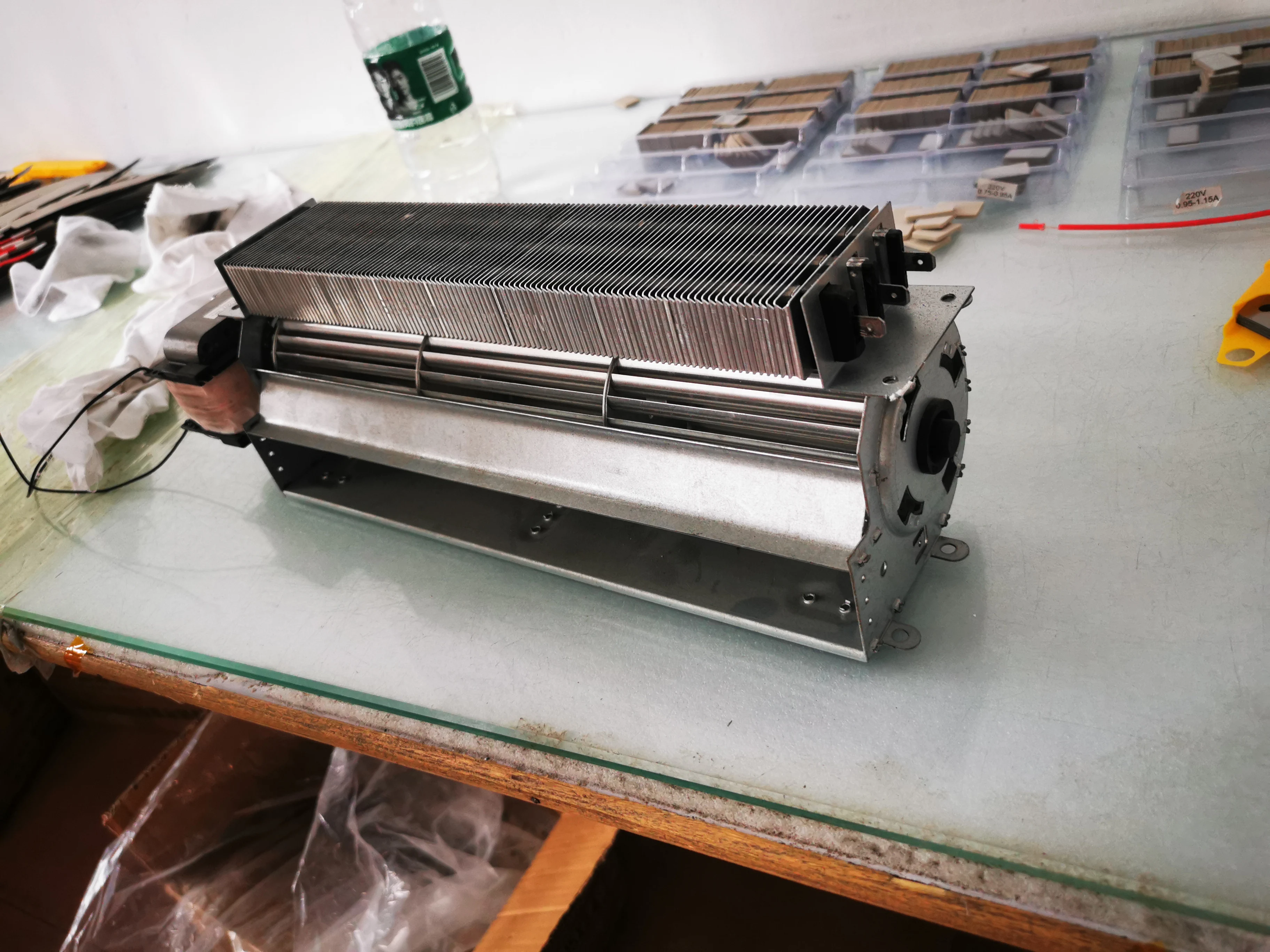 Square Tangential cross flow fan blower