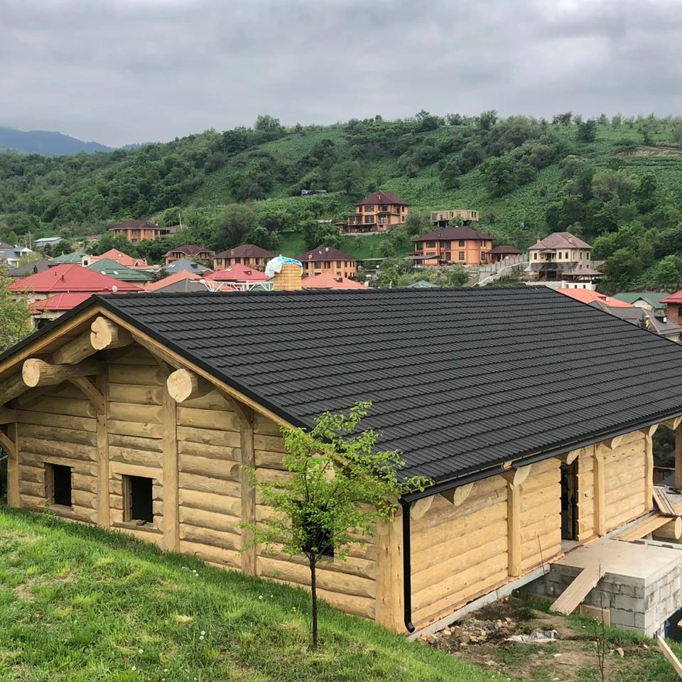 Villa building materials colorful customized metal roofing price