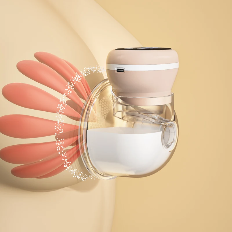 Newest Factory Hot Sale Wireless Electric oem Breast Pump With Touch Panel and LED Display Screen