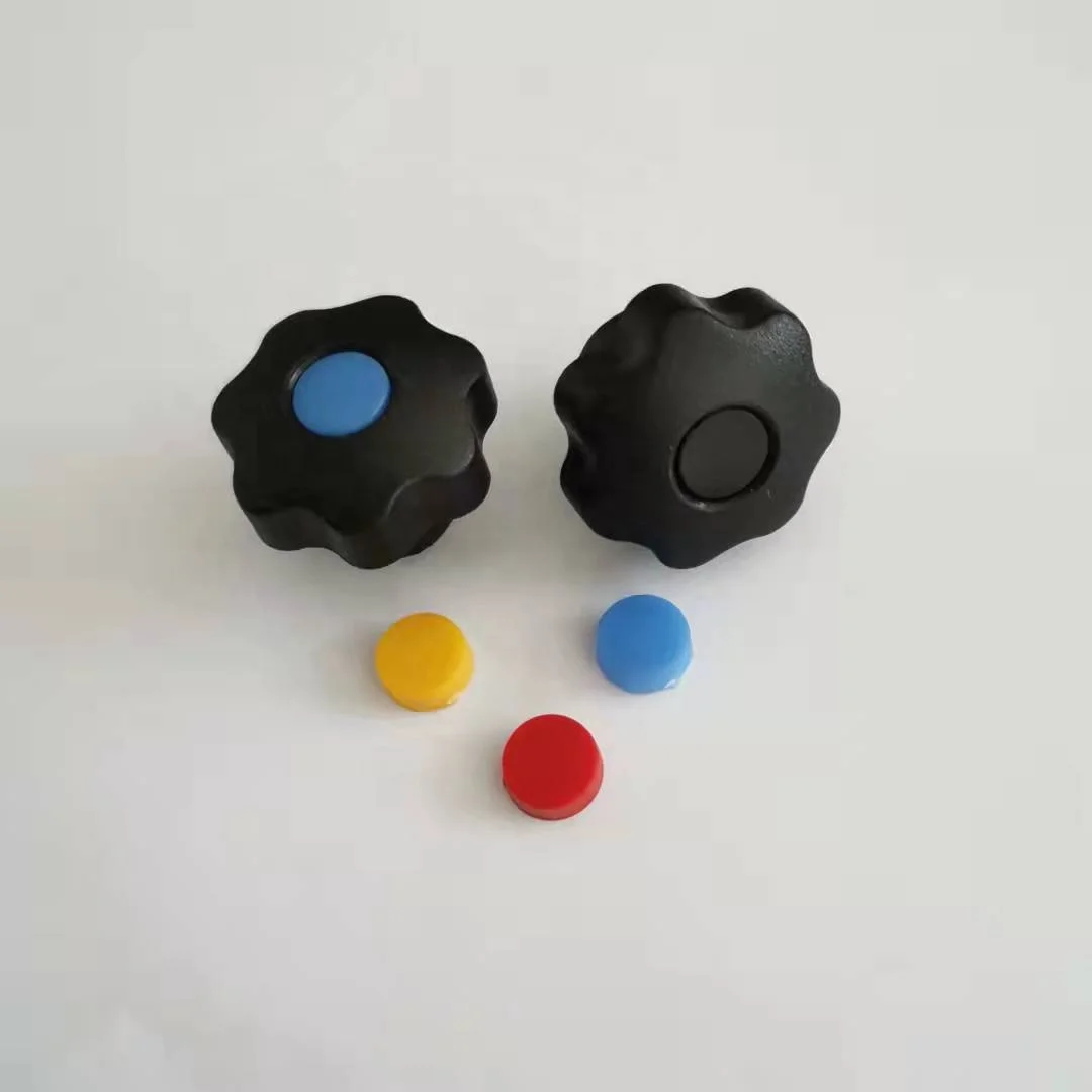 Cheap D25*M6 Plastic Star Clamping Knob with Through Hole