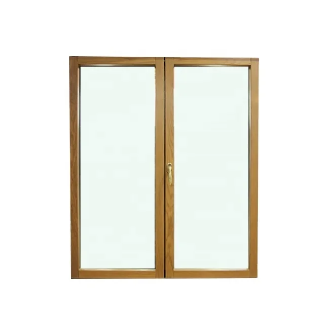 Европейский дизайн тонкий каркас с алюминиевой облицовкой Тройное стекло наклоном и поворотом окна дома