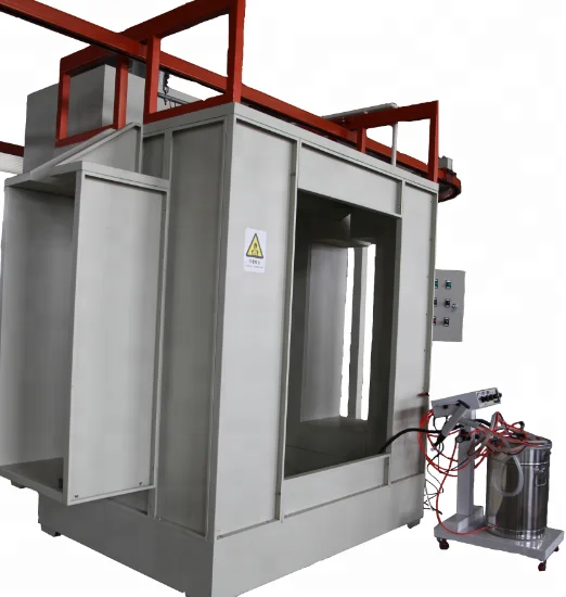High Efficiency Manual Powder Coating Line for Metal Surface Treatment