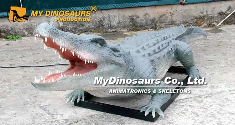 R Outdoor Animatronic Animal Crocodile Robot for Sale