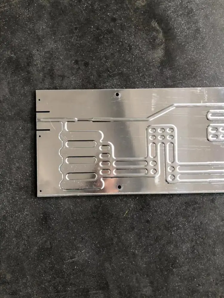 roll bond evaporator aluminum alloy car battery cooler air condition parts cold plate radiator