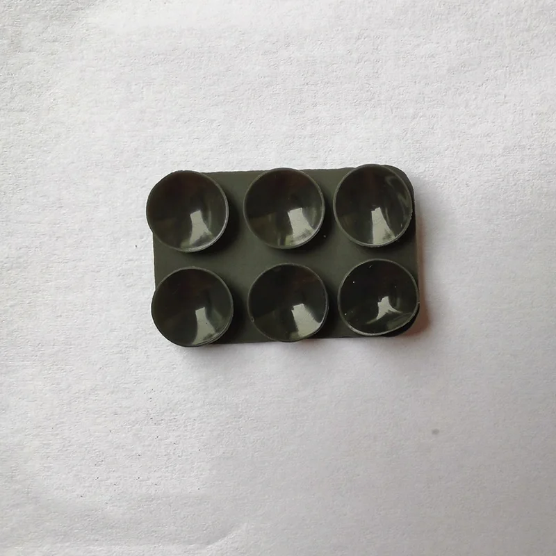 Multipurpose Square Suction Pad Small Suction Pad Silicone Suction Pad with single sided tape