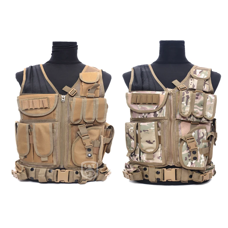 Stock Available Mission Water Resistant Protective Vest Multi-purpose Strategic Tactical Vest For Sale