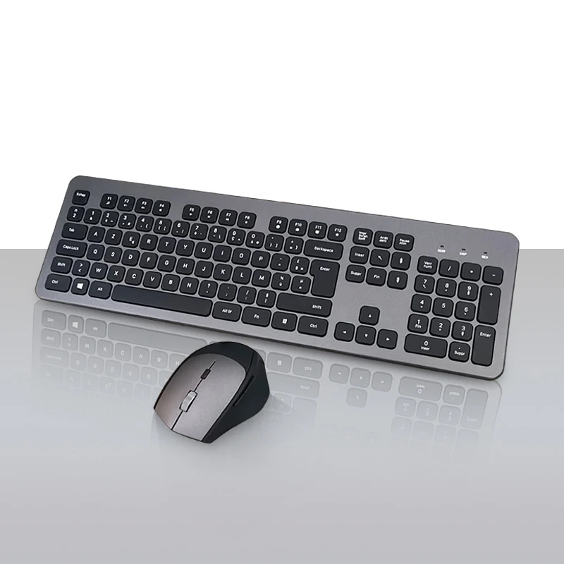 Portable Scissor Keyboard Mouse Kits Suit OEM Office 2.4GHz Wireless Keyboard and Mouse Combo