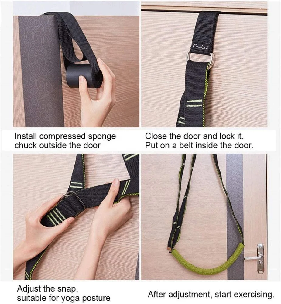 
Back Bend Flexibility Door Strap for Ballet Cheer Gymnastics 