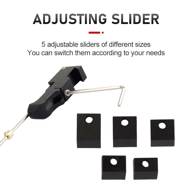 SPG Recurve Bow Signal Clicker Archery Magnetic Arrow Rest Accessories Kit Professional Competition Carbon Practice Equipment