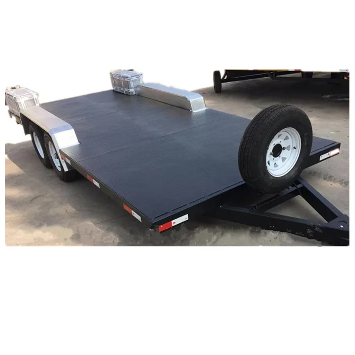 Low bed trailer car transport car trailer