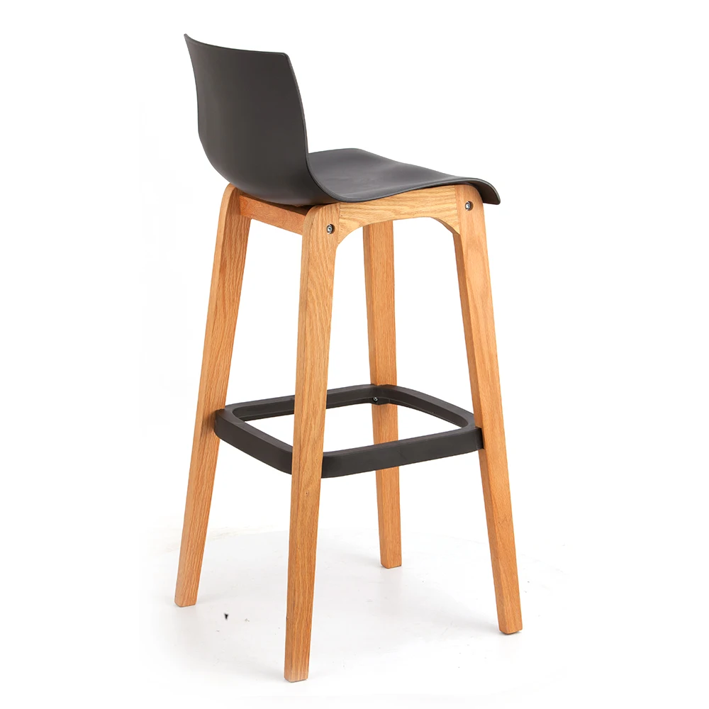 free sample standing stool cafe high bar chair kitchen bar stool wood chair