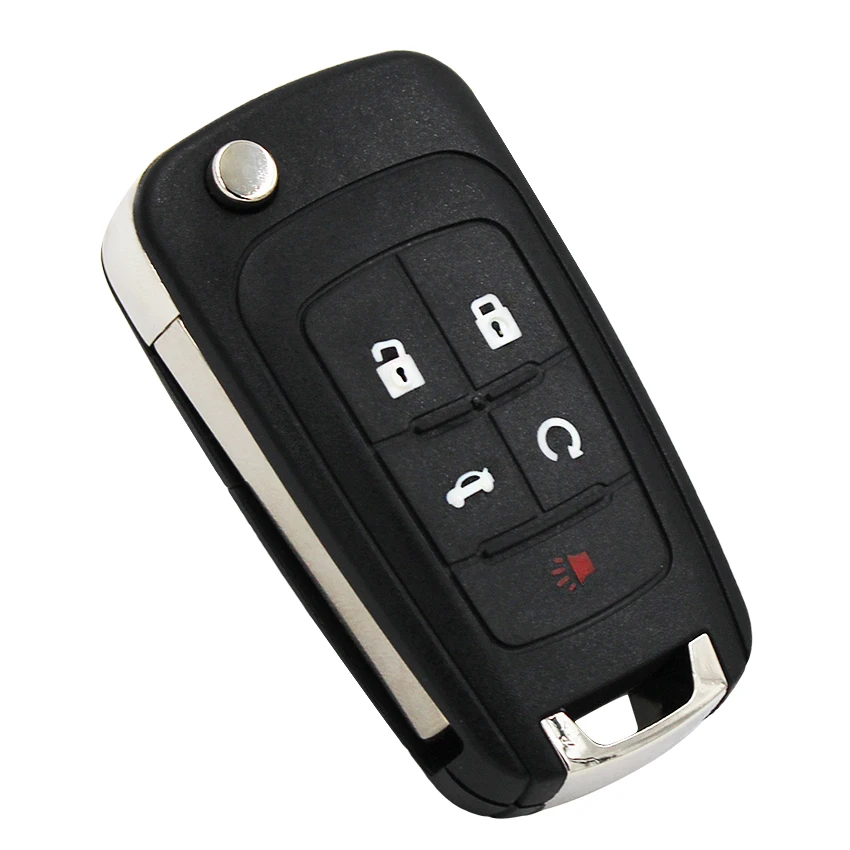 5 Button smart car key remote control For Chevrolet Malibu Sonic Spark Equinox Impala Vol433Mh ID46 chip transponder