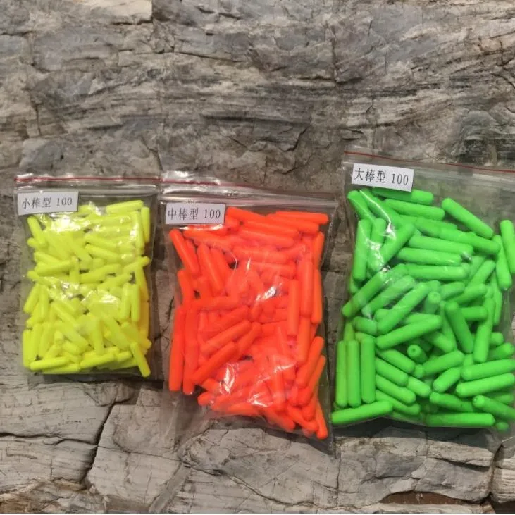 100pcs/bag Fly Fishing Foam Float Strike Indicator Buoys Floats Bobber Fishing Tackle Accessories for Pompano Walleye Rigs