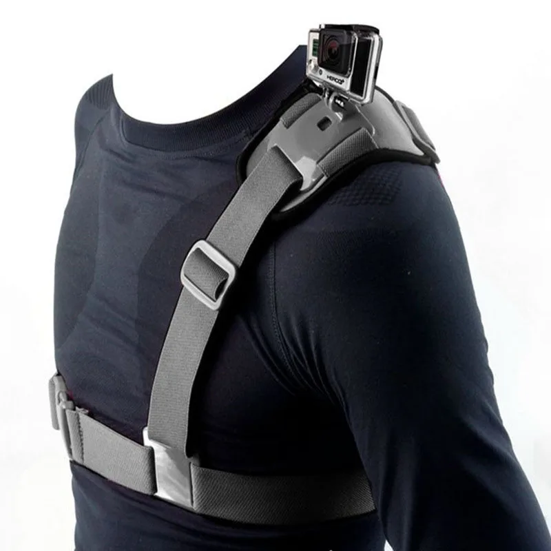Custom Action Sports Camera Accessories Camera Mounting Bracket To The Shoulder Fixed Support Strap Outdoor Photography Holder