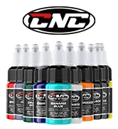 CNC high quality tattoo pigment Multi-color 10 color tattoo ink set For body and scalp