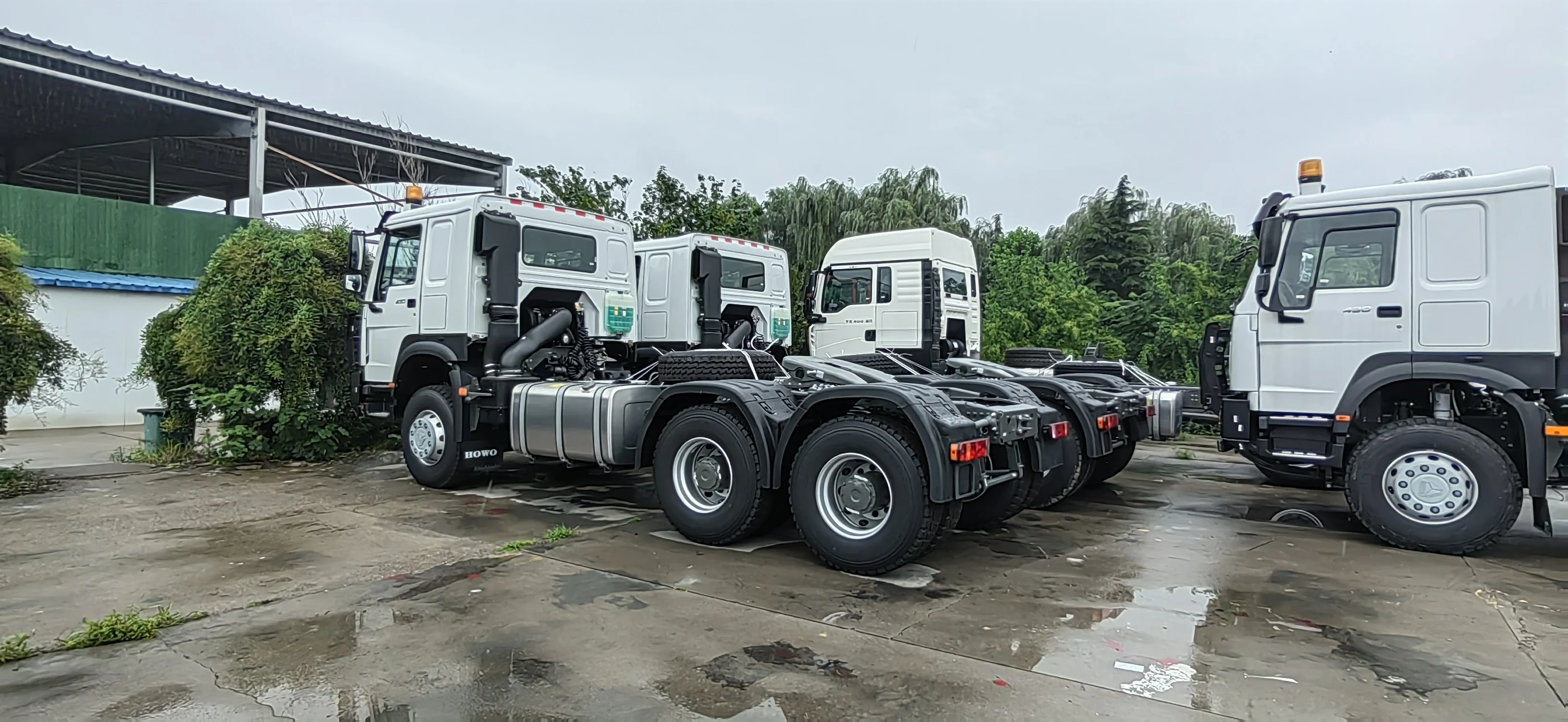 heavy-duty truck MAN tractor 6x4 500hp road transport vehicle used tractor