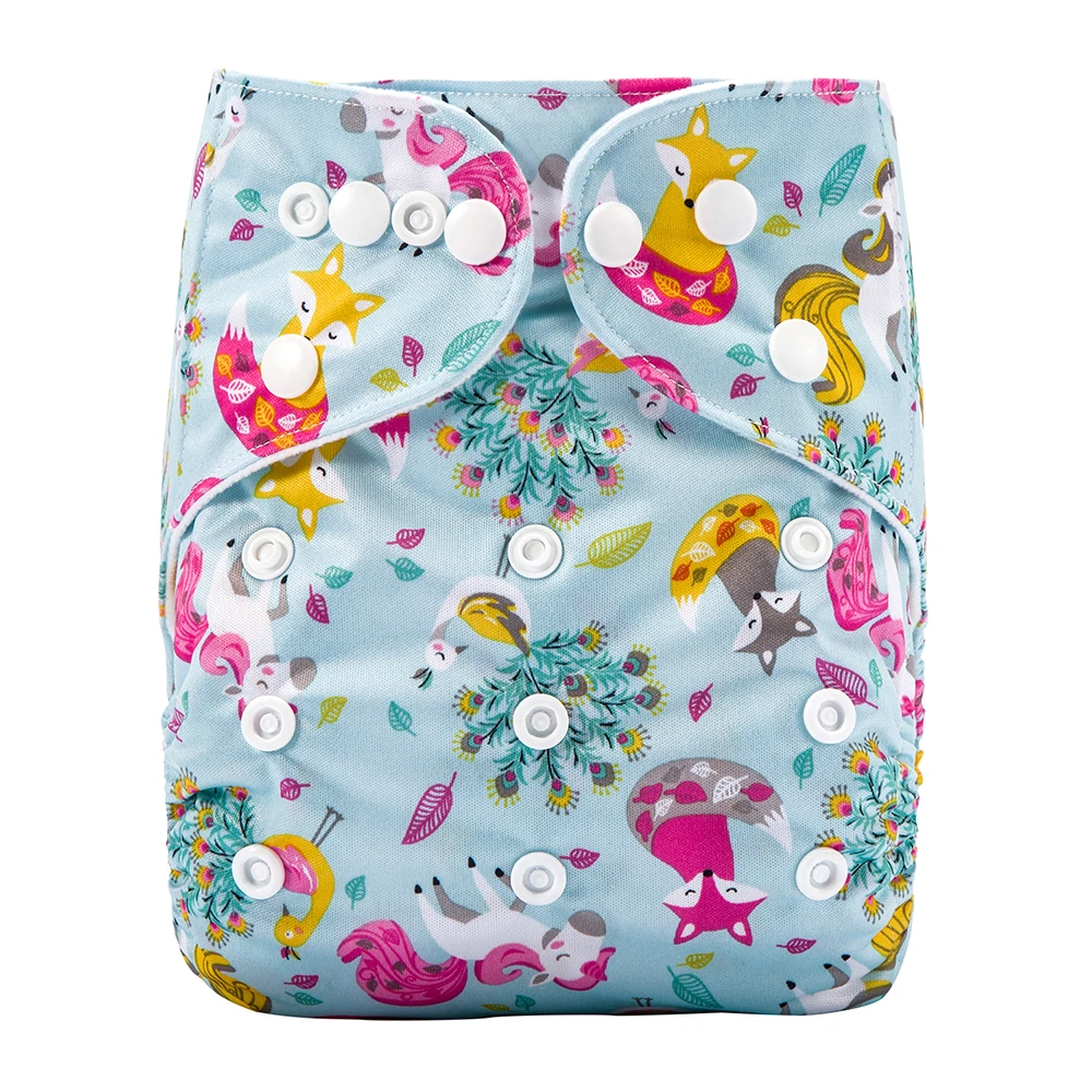 AnAnBaby All In One Organic Cloth Diaper Pants