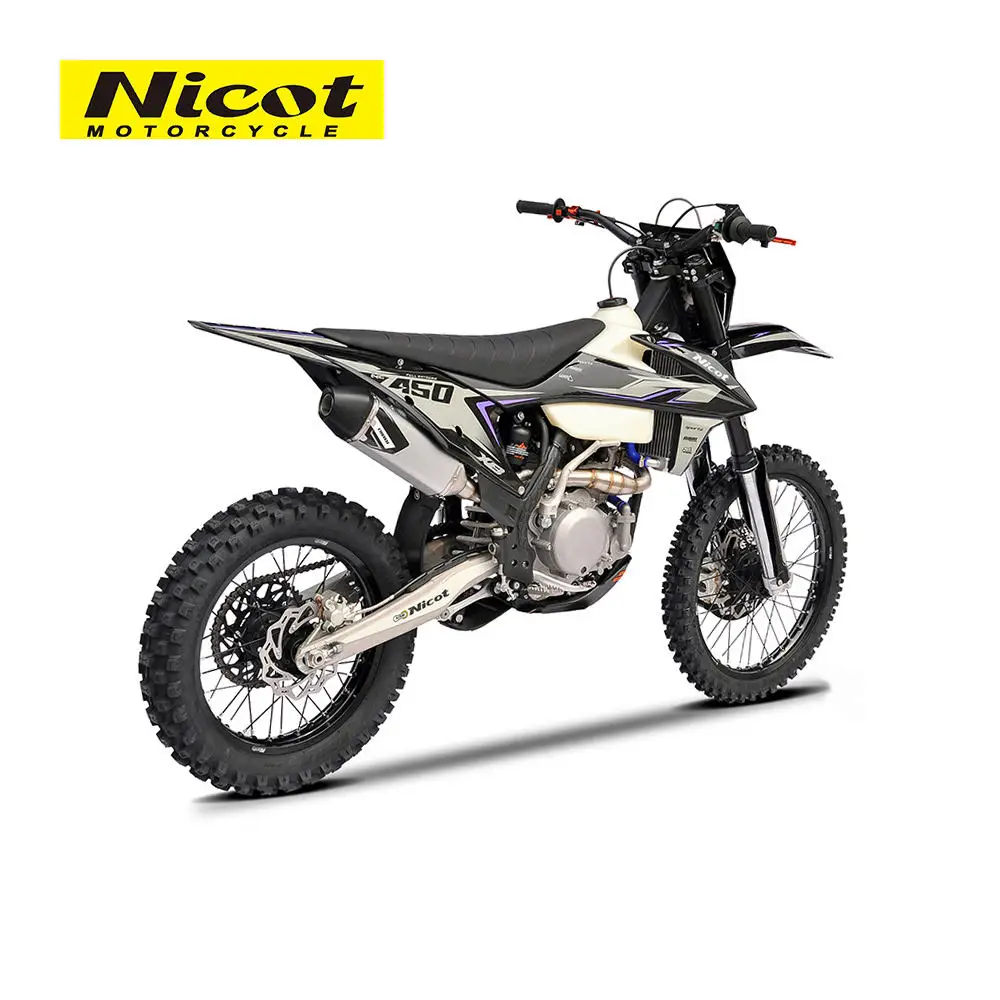 Четырехтактный бензиновый мотоцикл Nicot 450 куб. См по индивидуальному заказу