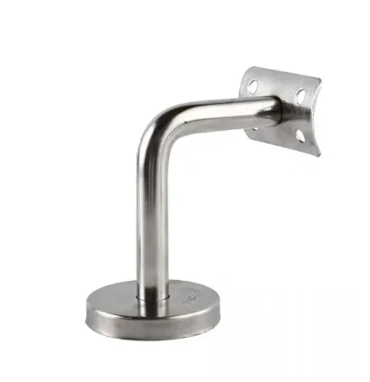 Stainless Steel Handrail Bracket Stair Balustrade Support Wall Mounted Railing Bracket Hotel Balcony Fence Holder Brass Bracket