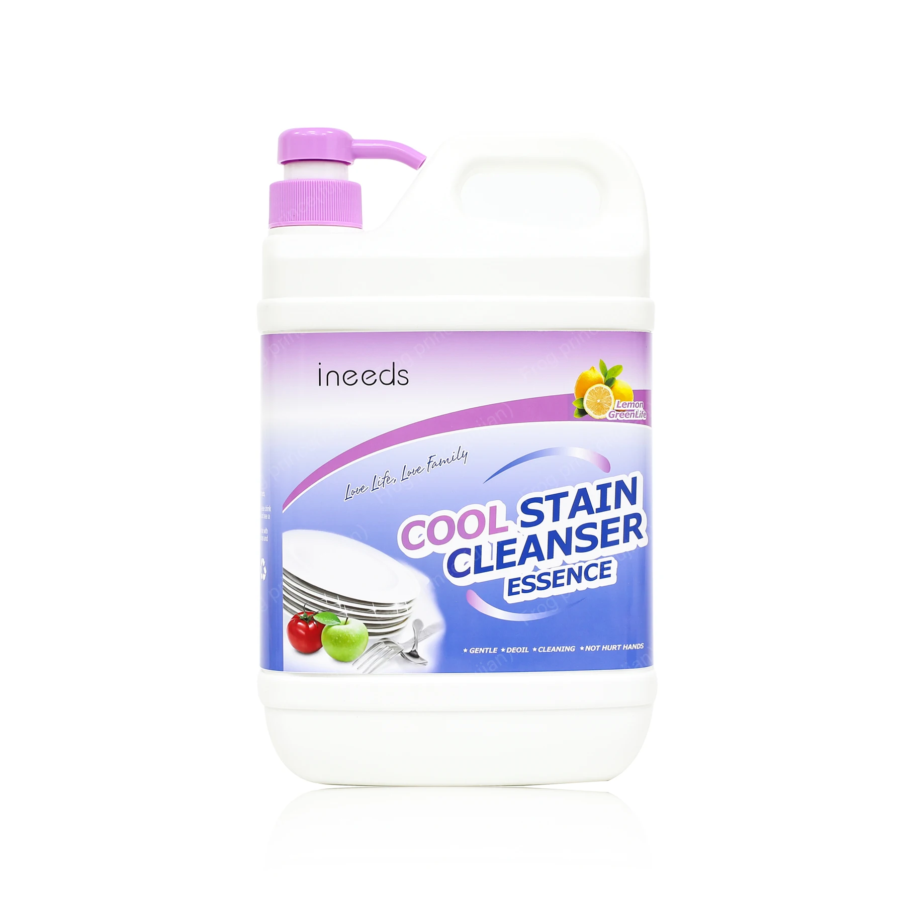 Hot sale private label 1.5kg Household clean-up original cleaner dishwashing liquid detergent