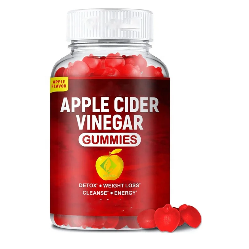 Organic private labels Apple Cider Vinegar Gummy Vitamins Gummies - 60 Count