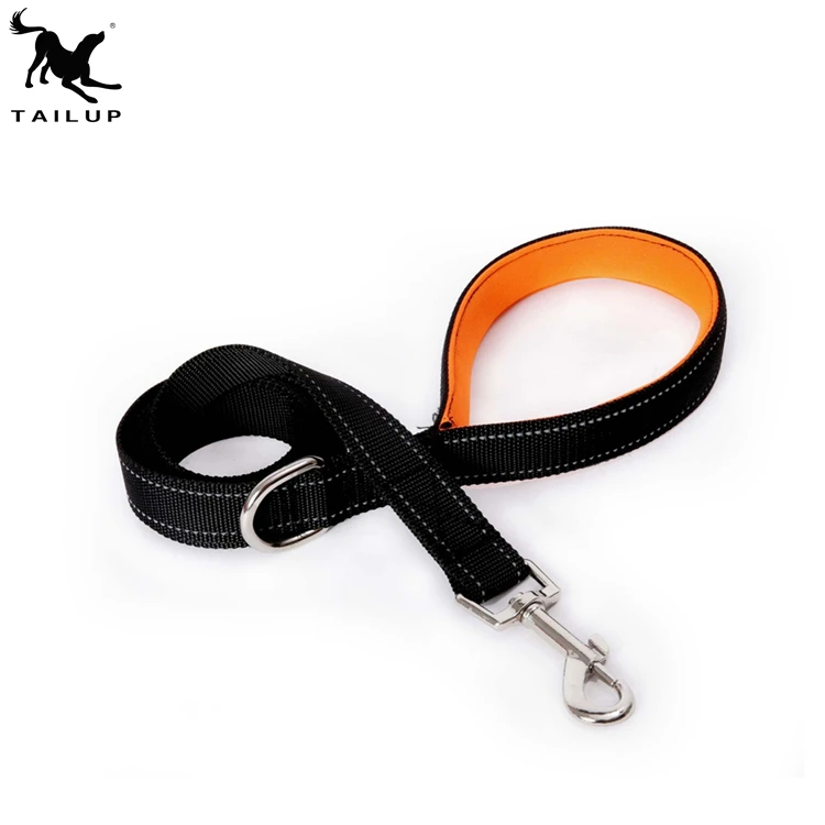 TAIL UP Handle Neoprene Soft Padded Reflective Pet Dog Leash Leads